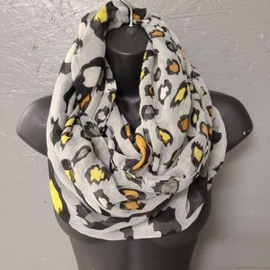 Zebra print scarf